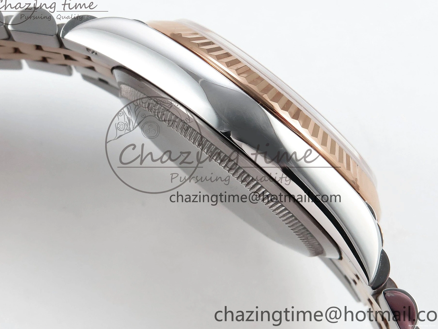 Good Copy Rolex Watches VR Brown Bracelet Best APF Edition 126231 RG 36 on FreshLook Sitck 1:1 SS DateJust Dial Jubilee 1590 904L Steel 0112